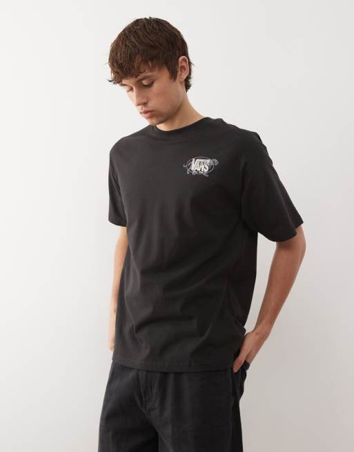 Camiseta negra Awaken Tiger de Vans, 3 de 5