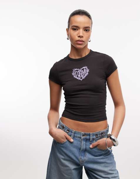 Camiseta negra Barbed Heart de Vans - view 1