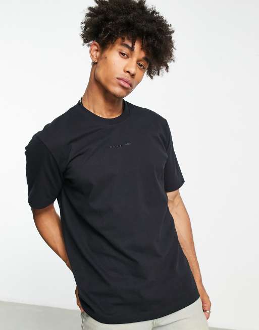 Camiseta negra básica Reveal Essentials de adidas Originals