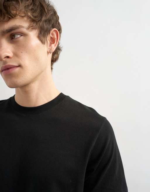 Camiseta negra clásica de Topman, 5 de 5