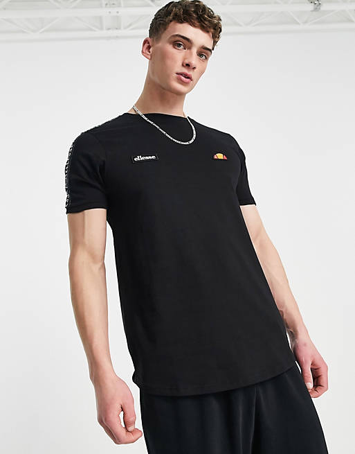 Hombre Other | Camiseta negra con cinta Fede de ellesse - HX58547