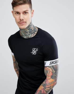 siksilk camiseta negra
