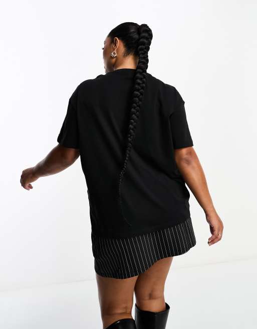 Camiseta negra con diseño de ciudades de Noisy May Curve, 2 de 4