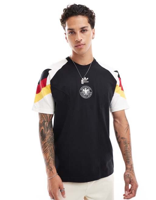 Camiseta negra con diseño de la selección de fútbol de Alemania OG