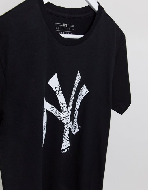 Camiseta negra con logo de los New York Yankees MLB exclusiva en ASOS de  New Era