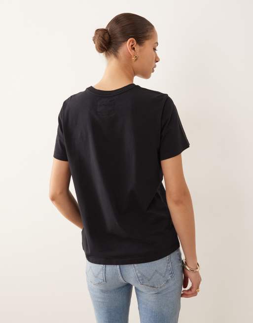 Camiseta negra con estampado delantero de banda de Wrangler x Lainey Wilson, 4 de 4