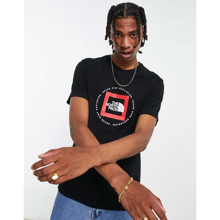 Camiseta negra con estampado en el pecho NSE exclusiva en  CamaragrancanariaShops de The North Face | CamaragrancanariaShops