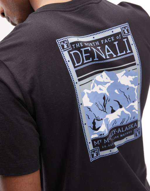 Camiseta negra con estampado en la espalda Denali de The North Face, 5 de 5