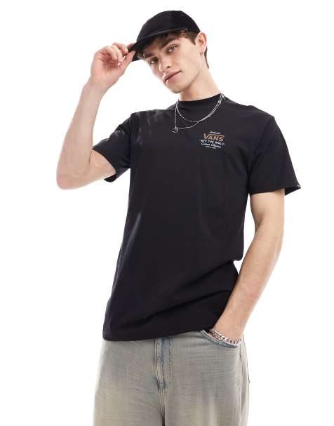 Camiseta negra con estampado en la espalda Holder Classic de Vans - view 1