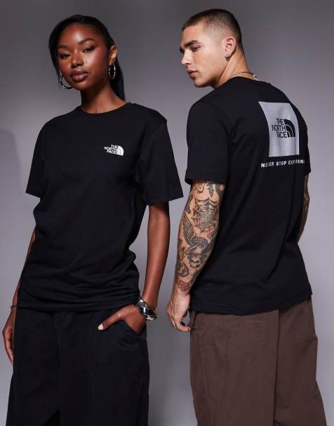 Camiseta negra con estampado en la espalda NSE Reflective Box de The North Face - view 1