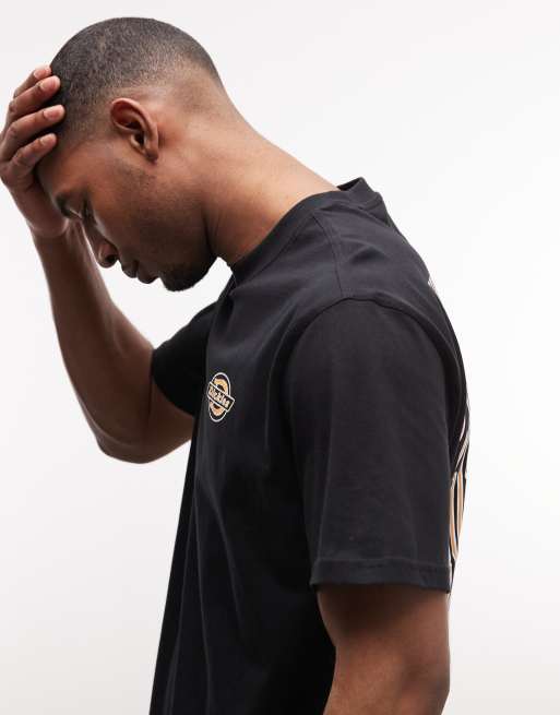 Camiseta negra con estampado en la espalda Paradise exclusiva en ASOS de Dickies, 3 de 5