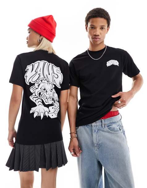 Camiseta negra con estampado en la espalda Prowler de Vans - view 1