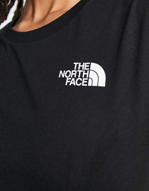 Camiseta boyfriend negra con estampado en la espalda Faces Everest de The  North Face