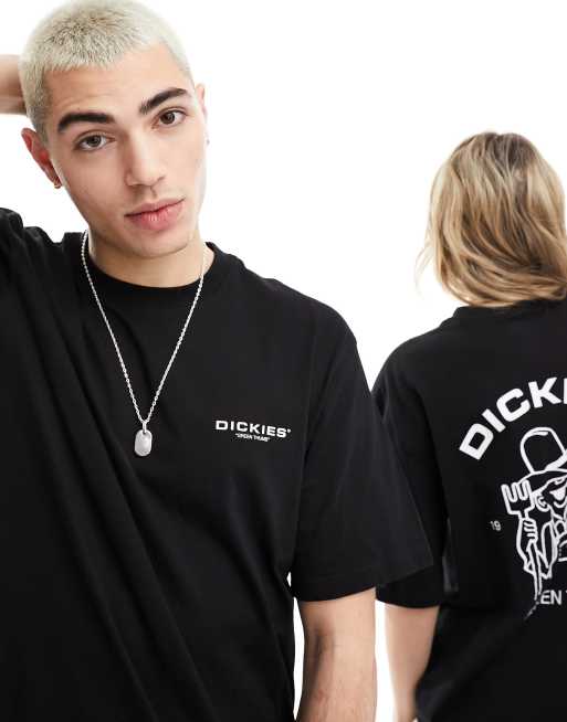 Camiseta negra con estampado en la espalda Wakefield de Dickies, 3 de 4