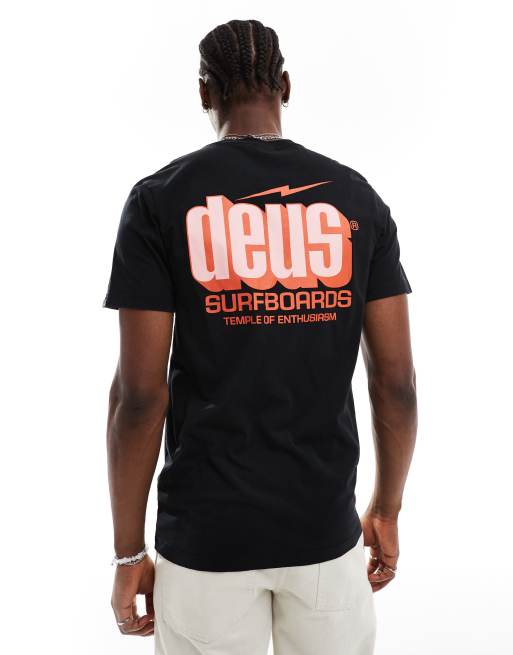 Camiseta negra con estampado gráfico Bolter de Deus Ex Machina, 4 de 4