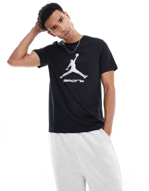 Camiseta negra con estampado gráfico de Jordan - view 1