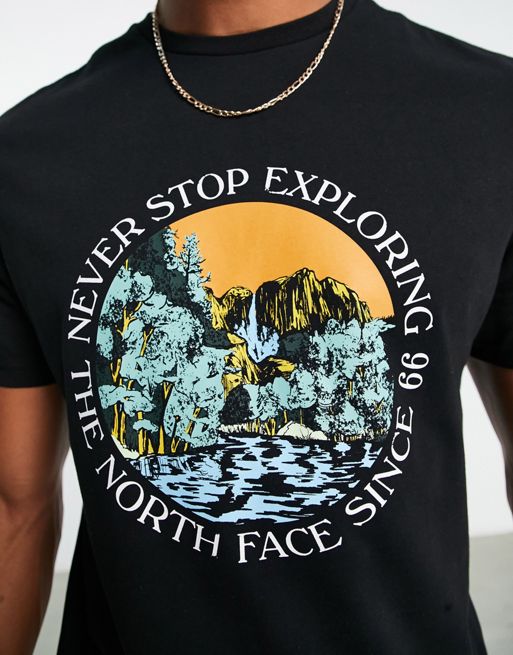 Camiseta The North Face preta 4