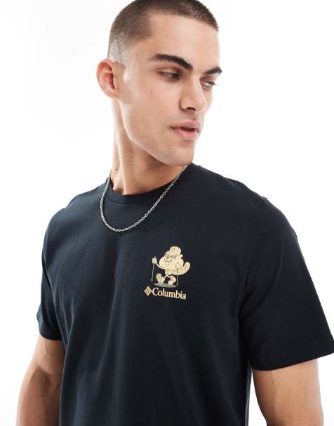 Camiseta negra con estampado gráfico Hageman de Columbia - view 1