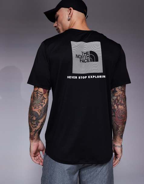 Camiseta negra con estampado trasero de recuadro 24/7 Box NSE de The North Face Training - view 1
