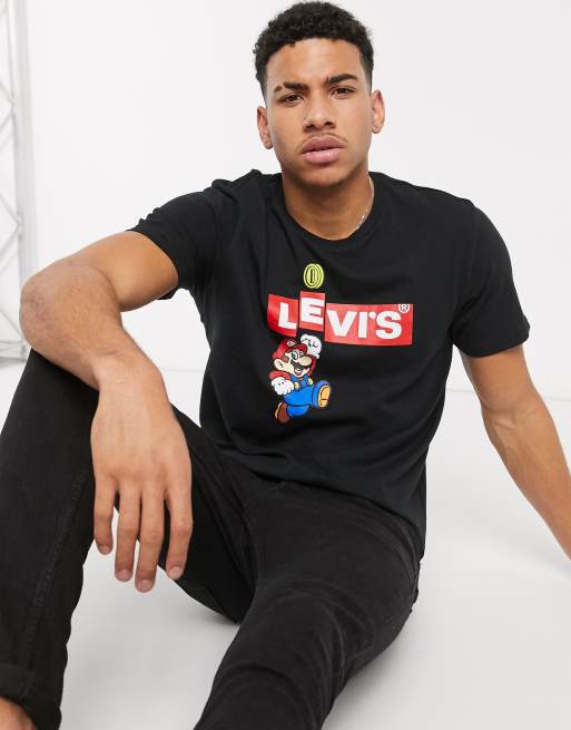 Camiseta super mario discount levis