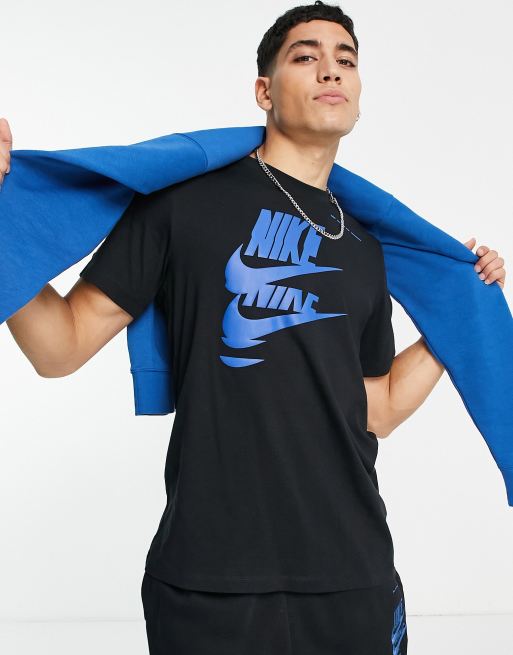 Camiseta negra logo Multi Futura Nike Sport Essentials | ASOS