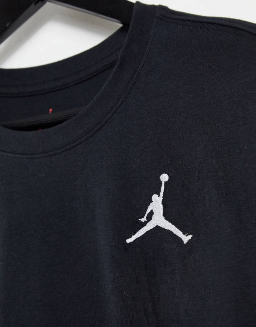 Jordan camiseta negra hot sale