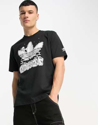 Camiseta negra de adidas | ASOS