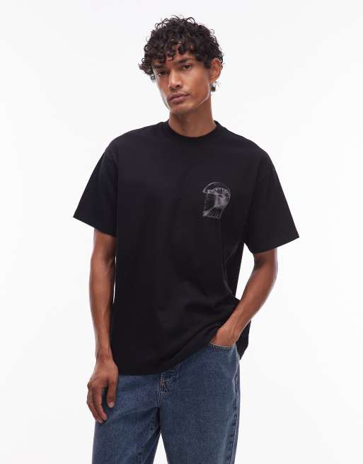 Camiseta negra de corte suelto Okniceok de Carhartt WIP, 3 de 5