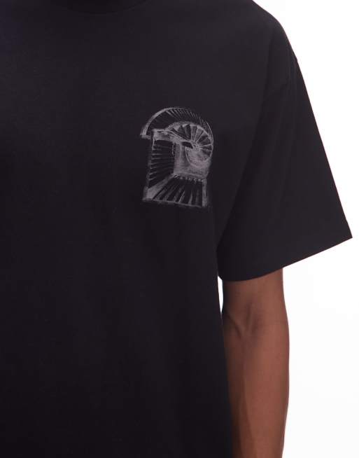 Camiseta negra de corte suelto Okniceok de Carhartt WIP, 5 de 5