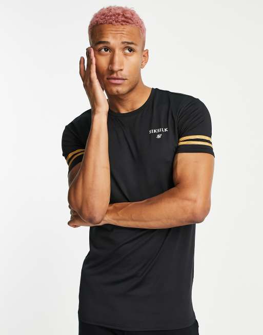 Camiseta siksilk online negra