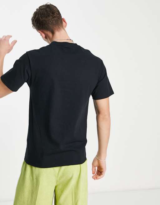 Camiseta negra de manga corta con logo estampado Torch MMXXII de HUF, 2 de 4