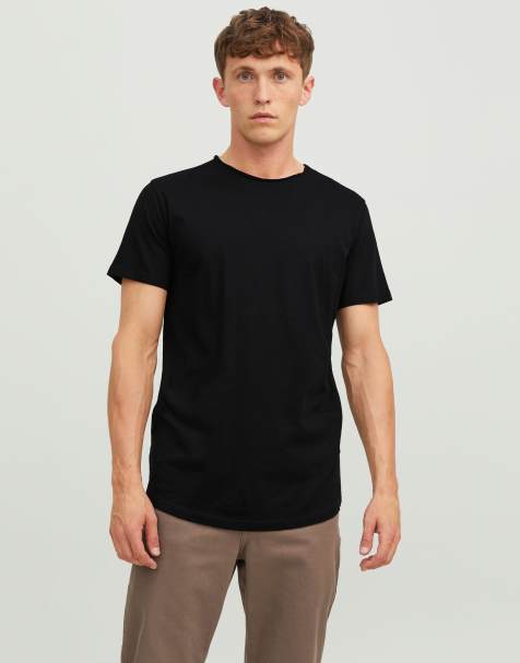 Camiseta negra de manga corta de Jack & Jones - view 1
