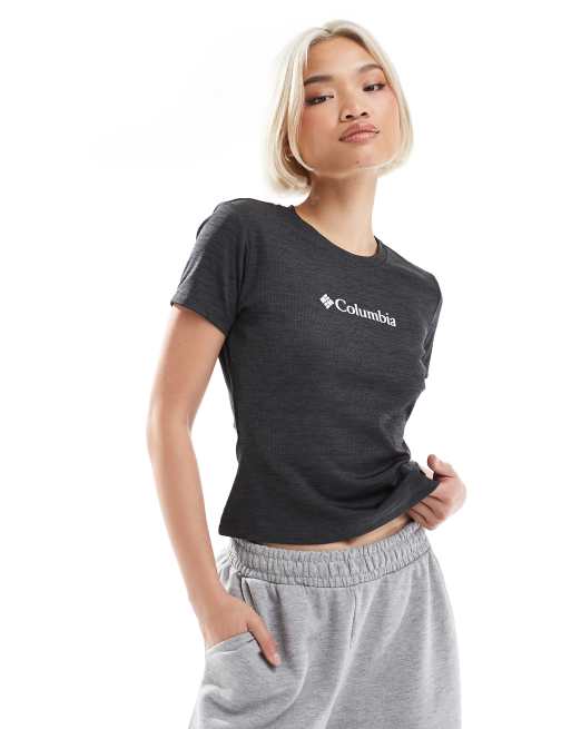 Camiseta negra de manga corta Move de Columbia