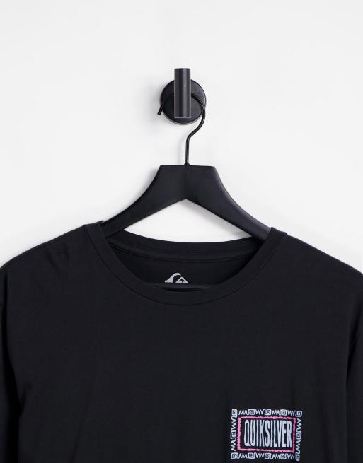Camiseta negra de manga larga Electric Feels de Quiksilver, 2 de 4