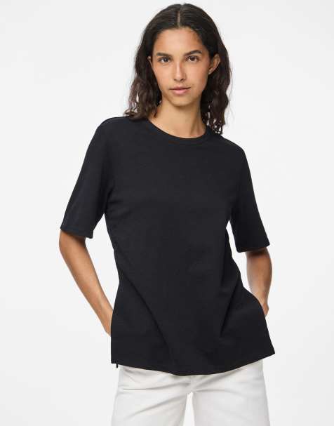 Camiseta negra de Pieces - view 1