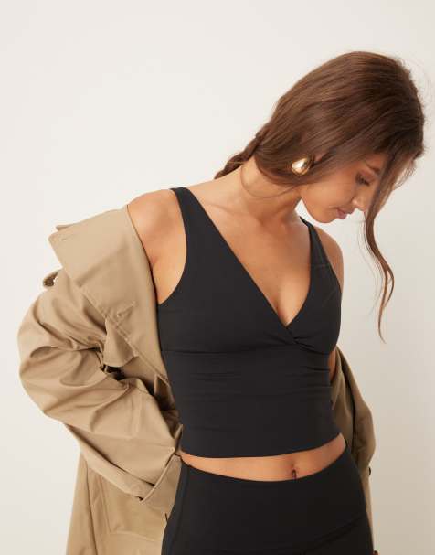 Camiseta negra de tirantes DayFlex de TALA - view 1