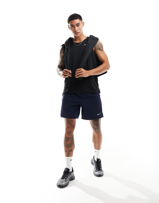 Camiseta negra de tirantes Dri-FIT Miler de Nike Running , 2 de 4