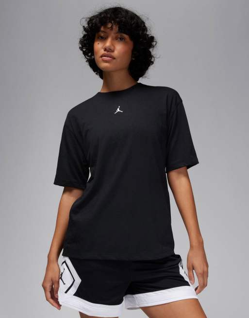 Camiseta negra Diamond Jumpman de Jordan