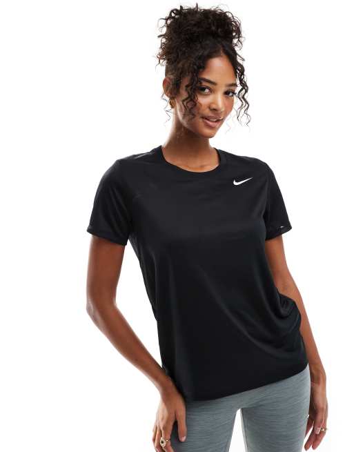 Leggings negros moldeadores de talle alto One Dri-FIT de Nike Training