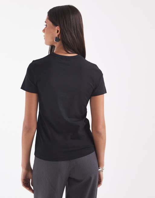 Camiseta negra entallada de JJXX, 4 de 4