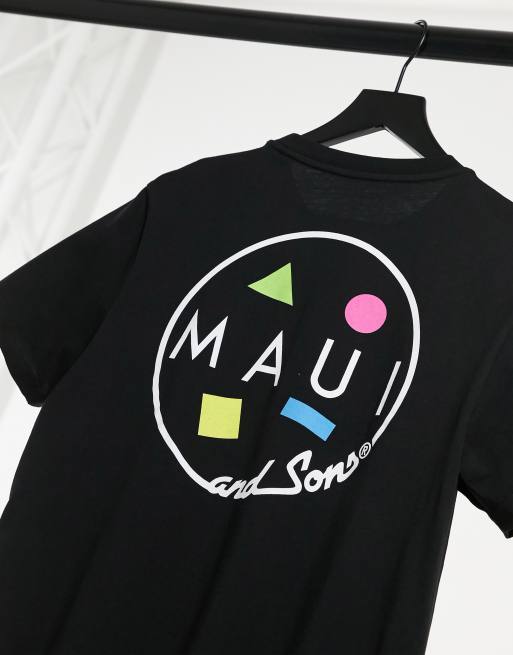 Camiseta negra extragrande Classic Cookie de Maui & Sons | ASOS