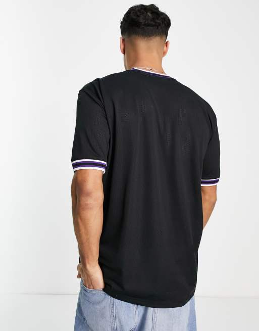 Lakers camisa online negra