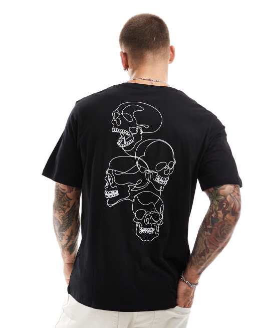 Camiseta calavera jack and fashion jones