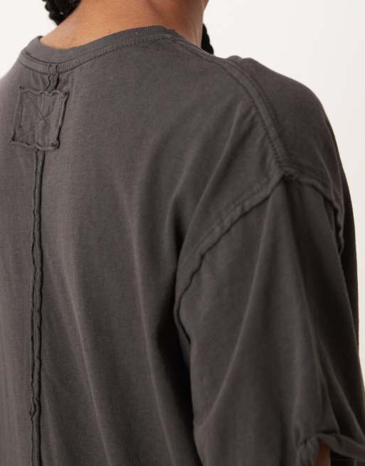 Camiseta negra extragrande Nina de Free People, 4 de 4