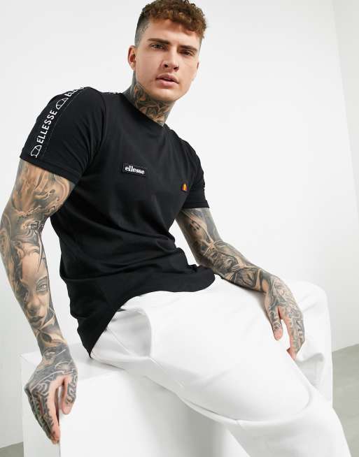 Camiseta negra Fede exclusiva en ASOS de ellesse, 3 de 4