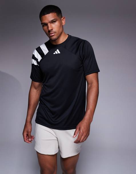 Camiseta negra Fortore de adidas Football - view 1