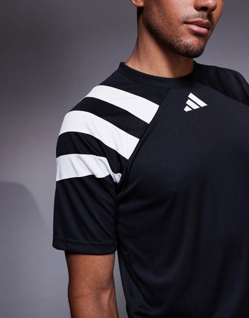 Camiseta negra Fortore de adidas Football, 2 de 4