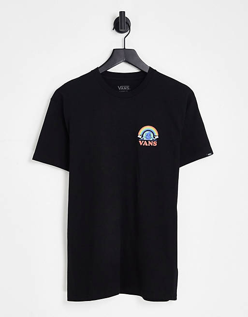 Hombre Tops | Camiseta negra Good Times de Vans - QM47401