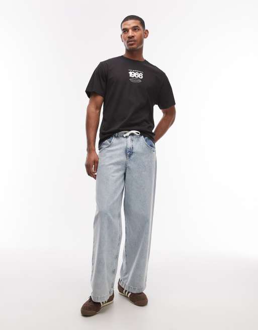 Camiseta negra holgada con estampado trasero Track de The North Face, 2 de 5
