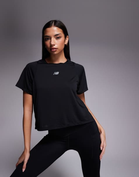 Camiseta negra Infinity Propel de New Balance - view 1